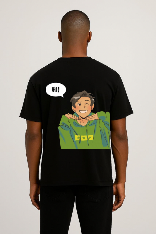 Oversized Print T-Shirt