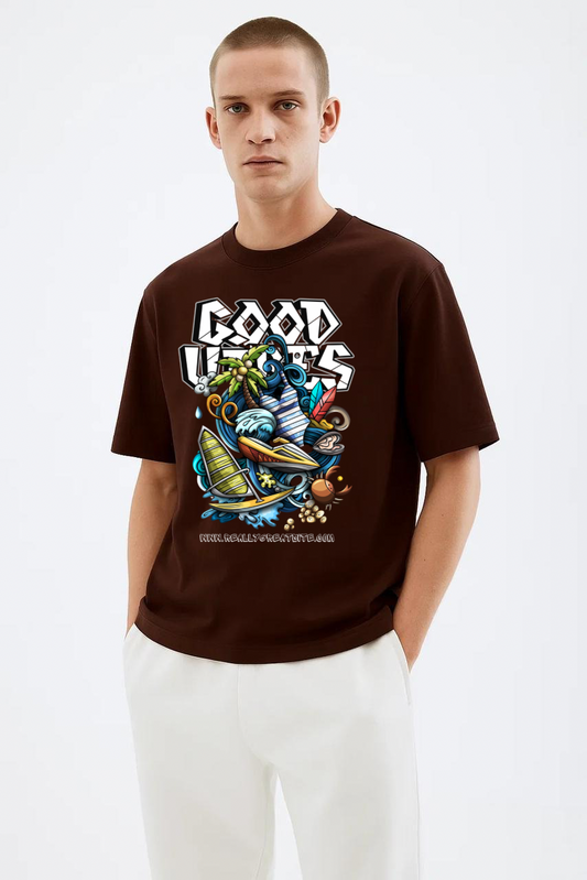 Oversized Print T-Shirt